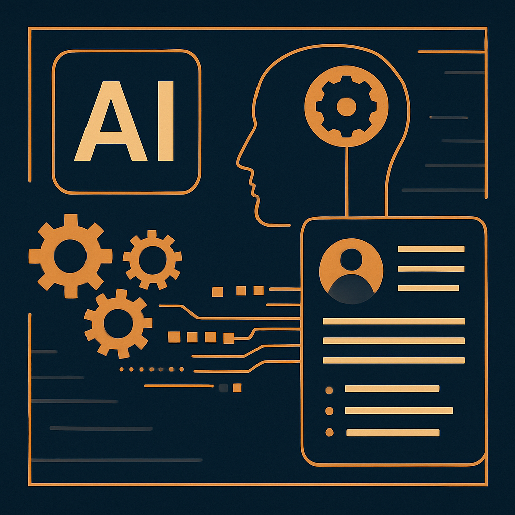 Illustrasjon: Hvordan fungerer AI CV-generatorer?